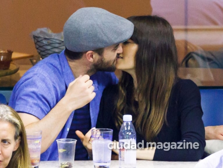 Justin Timberlake y Jessica Biel, apasionado show de besos en la platea del US Open