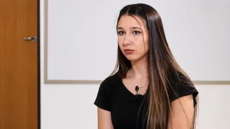Kablan y Nati Jota entrevistando a Nahir Galarza en el canal Olga