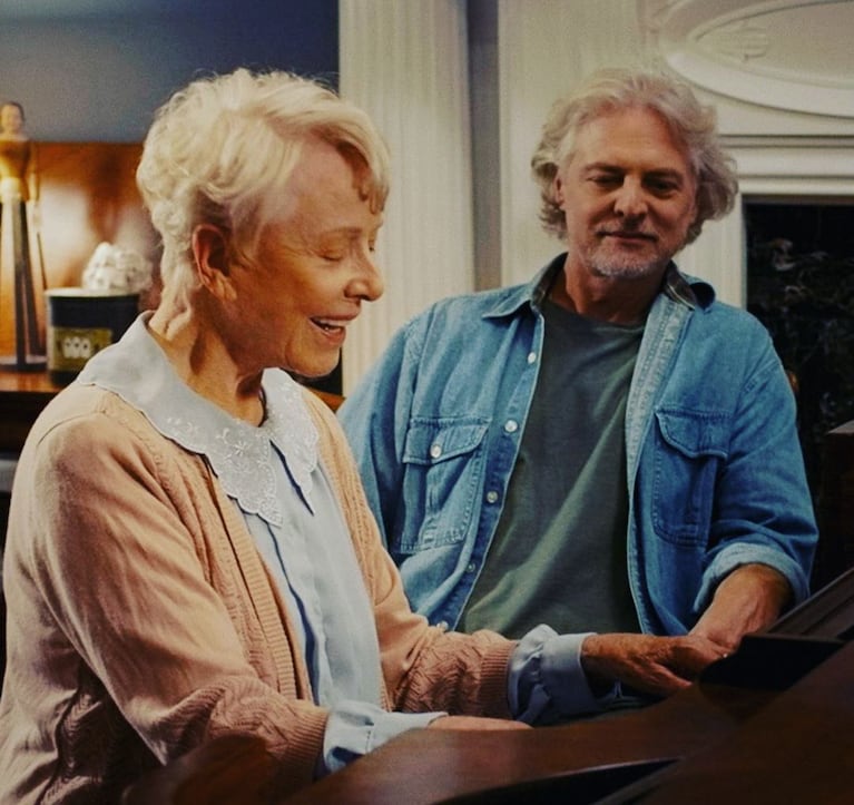 Karen Grassle en Not to Forget (2021), la película donde interpretó a una mujer con Alzheimer.