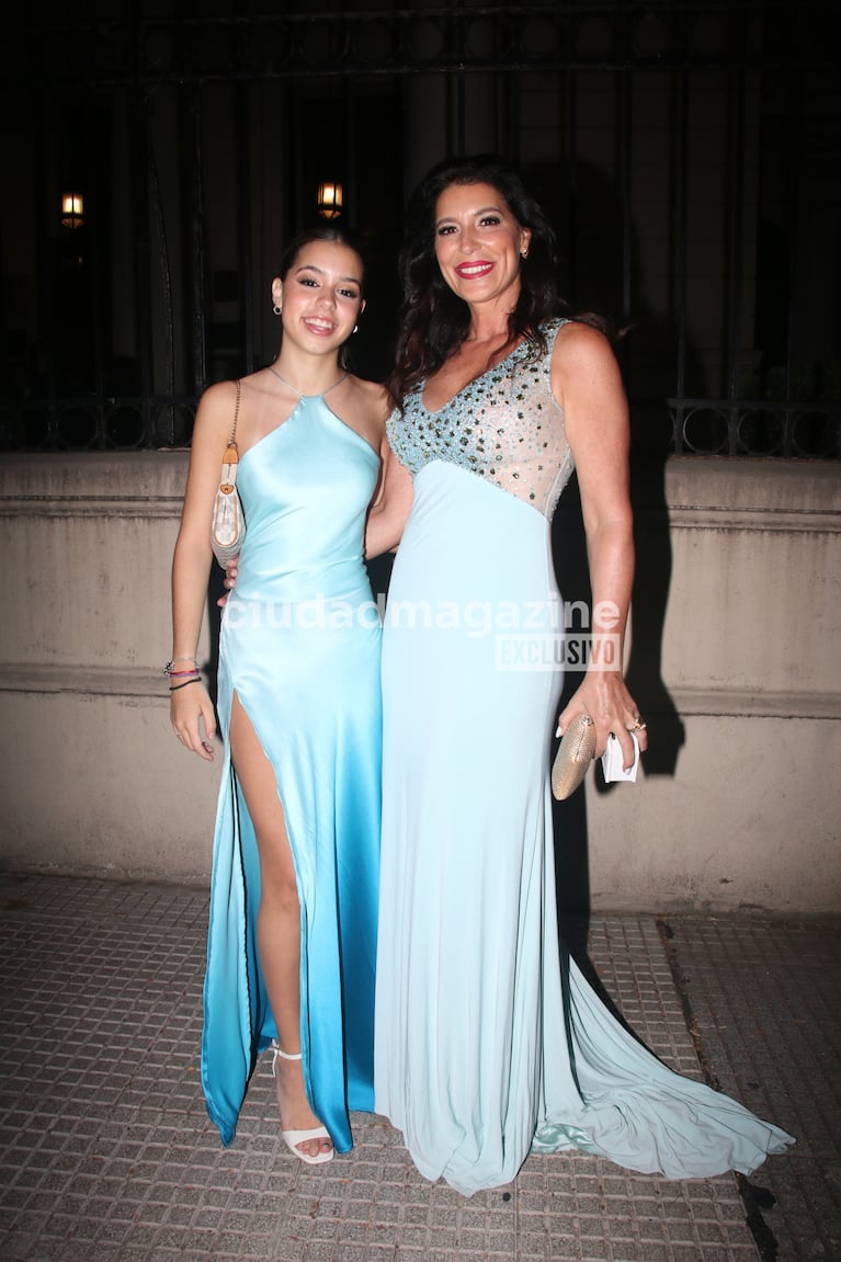 Karina Antoniali y su hija, Angie Fort (Movilpress)