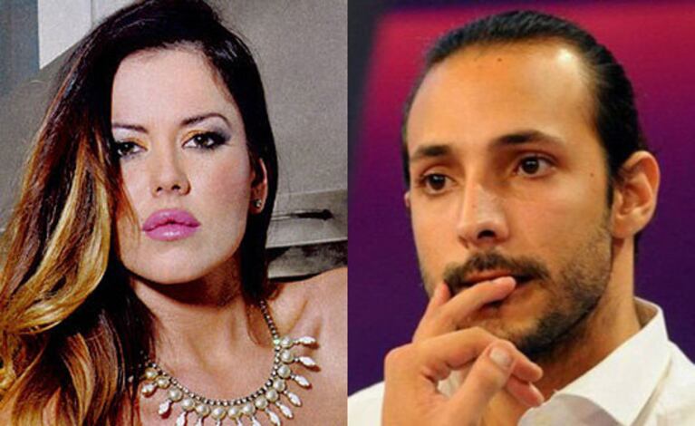 Karina Jelinek contra Leo Fariña (Fotos: Web).