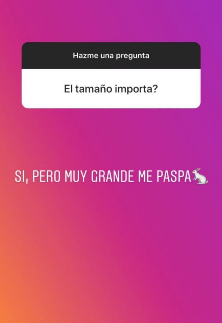 Karina Jelinek reveló cuál fue su período más largo de abstinencia sexual: "Seis meses"