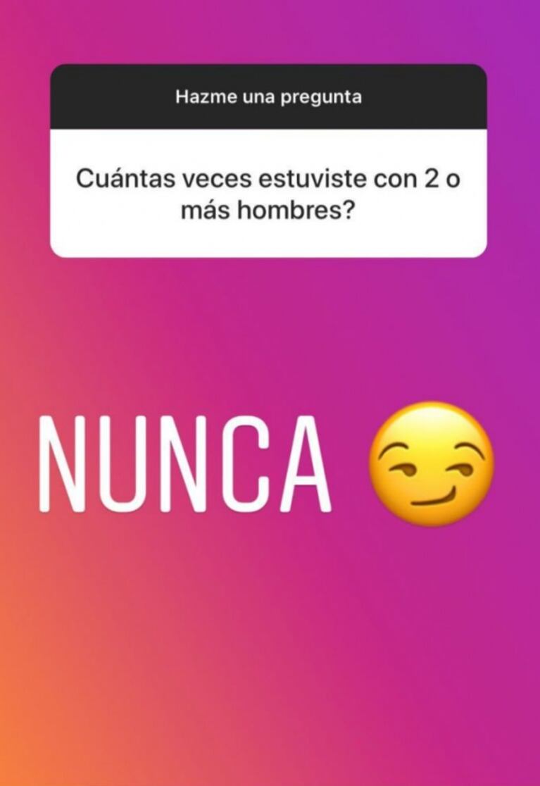 Karina Jelinek reveló cuál fue su período más largo de abstinencia sexual: "Seis meses"