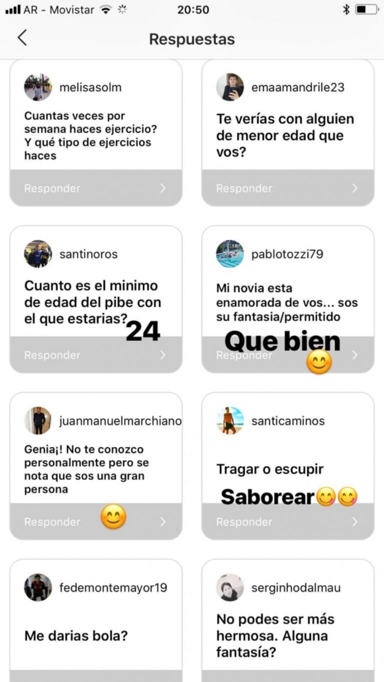 Karina Jelinek se sometió a un zarpado cuestionario en Instagram: ¡mirá sus respuestas más hot que nunca!