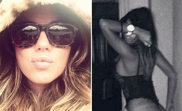 Karina Jelinek y su foto hot... ¡sin bombacha! (Foto: Instagram)