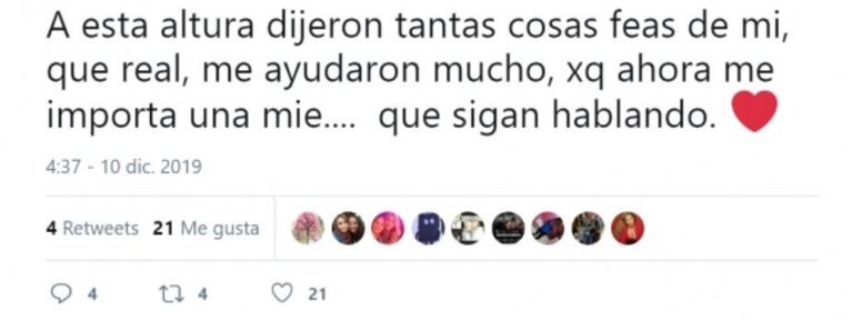 Karina La Princesita le hizo frente a las críticas por su llanto desconsolado en ShowMatch: "No todos somos caretas"