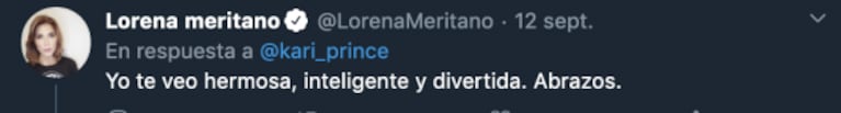 Karina la Princesita mostró los hirientes comentarios que recibe y las famosas salieron a apoyarla
