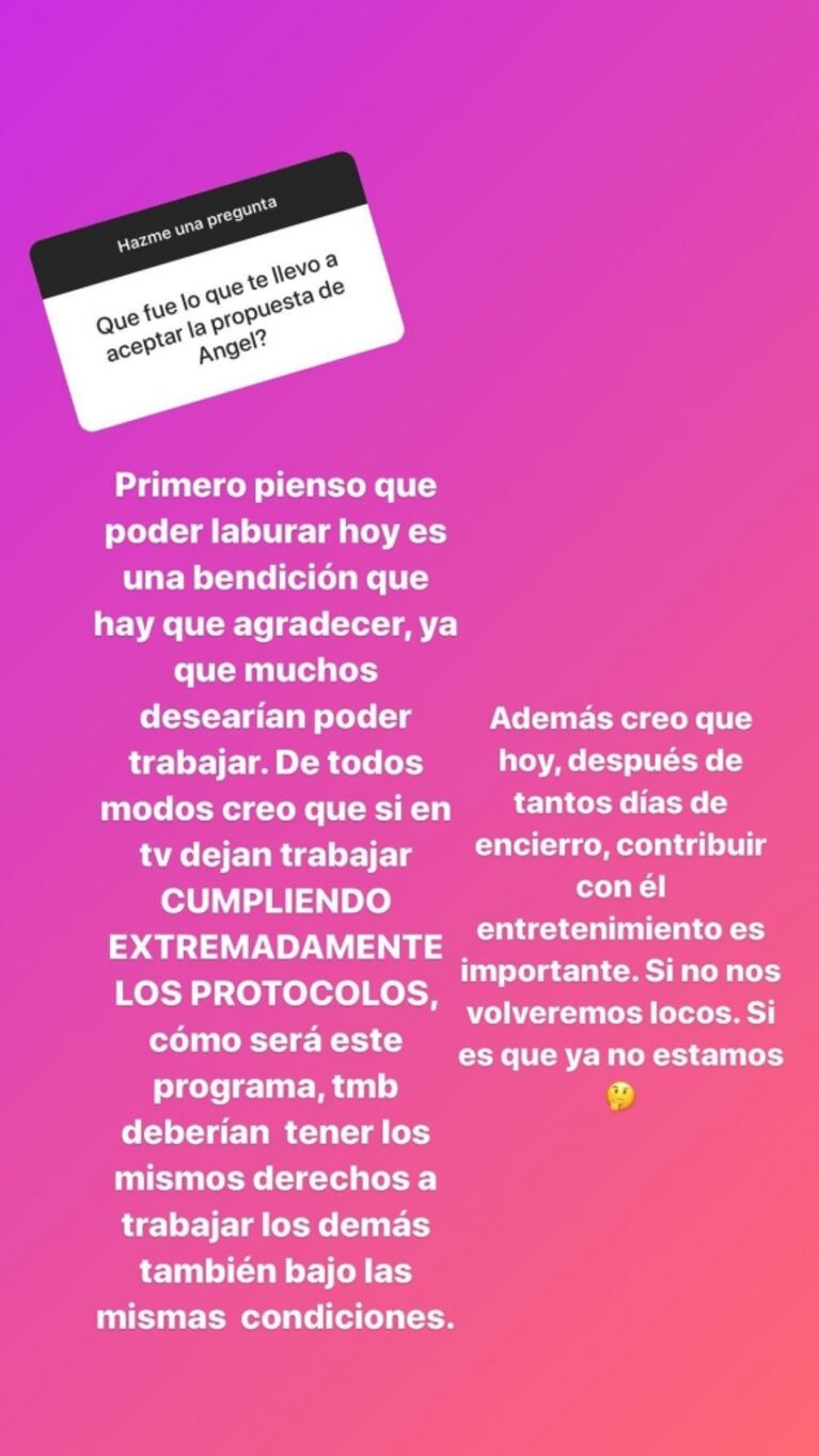 Karina La Princesita se prepara para Cantando 2020 y habló de si tiene buena onda con Laurita Fernández: "Yo no soy chupamedias"