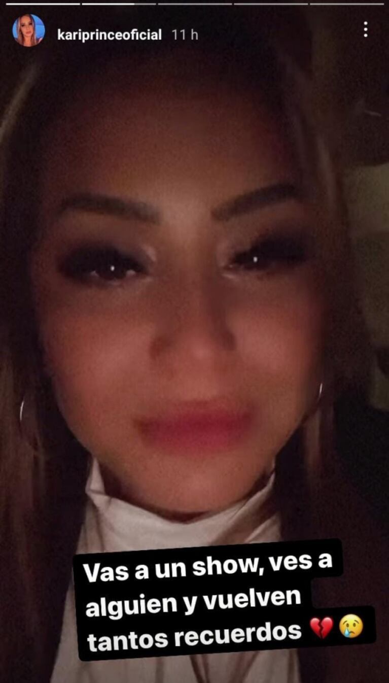 Karina La Princesita sorprendió con un nostálgico posteo: "Vuelven tantos recuerdos"