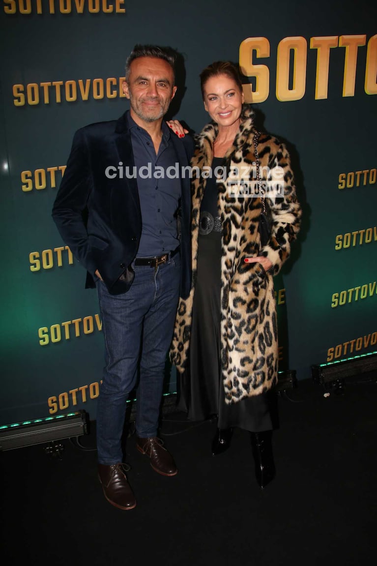 Karina Mazzocco y Omar El Bacha (Foto: Movilpress)