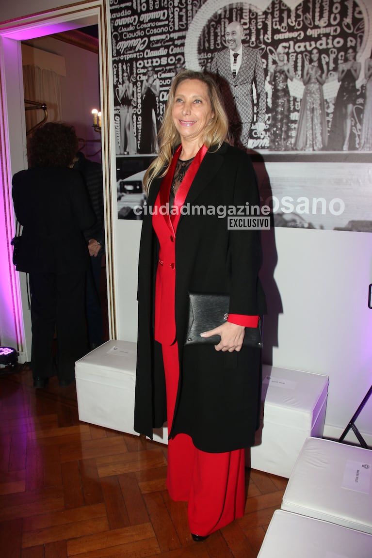 Karina Milei en el festejo de Claudio Cosano por los 30 años de su atelier (Foto: Movilpress). 