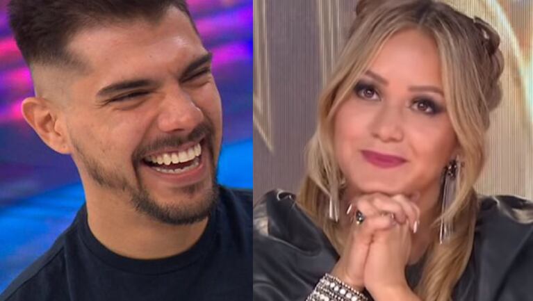 Karina reconoció que le tiene "cariño" a Tyago.