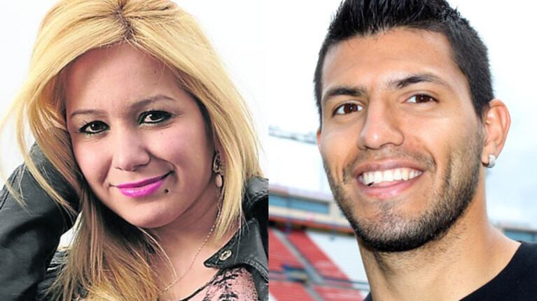 Karina, súper enamorada del Kun Agüero (Fotos: Web).