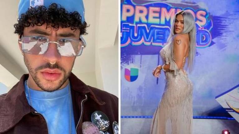Karol G y Bad Bunny se coronan en unos Premios Juventud muy emotivos