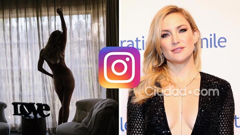 Kate Hudson y su increíble figura a los 37 años. (Foto: Instagram - AFP)