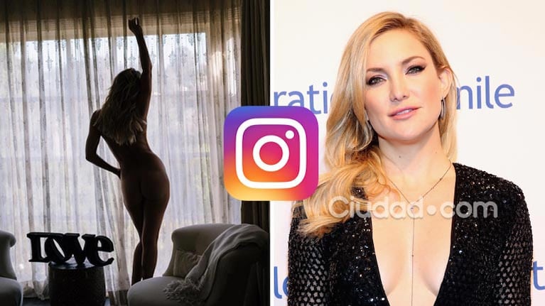 Kate Hudson y su increíble figura a los 37 años. (Foto: Instagram - AFP)
