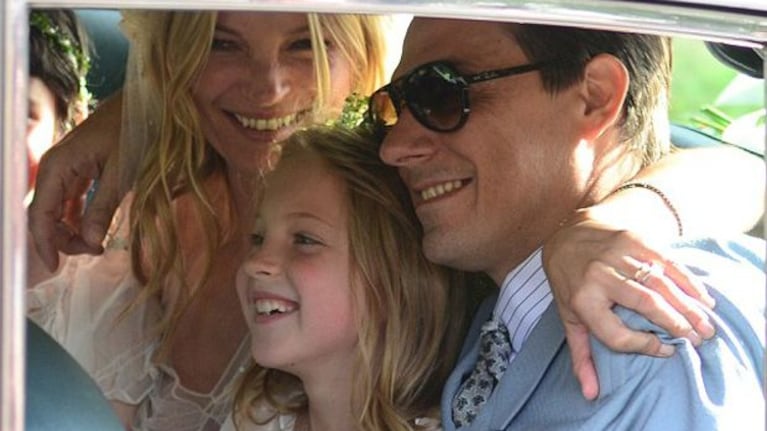 Kate Moss y Hince Jamie. (Foto: Web).