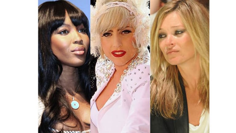 Kate Moss y Naomi Campbell se enojaron con Lady Gaga