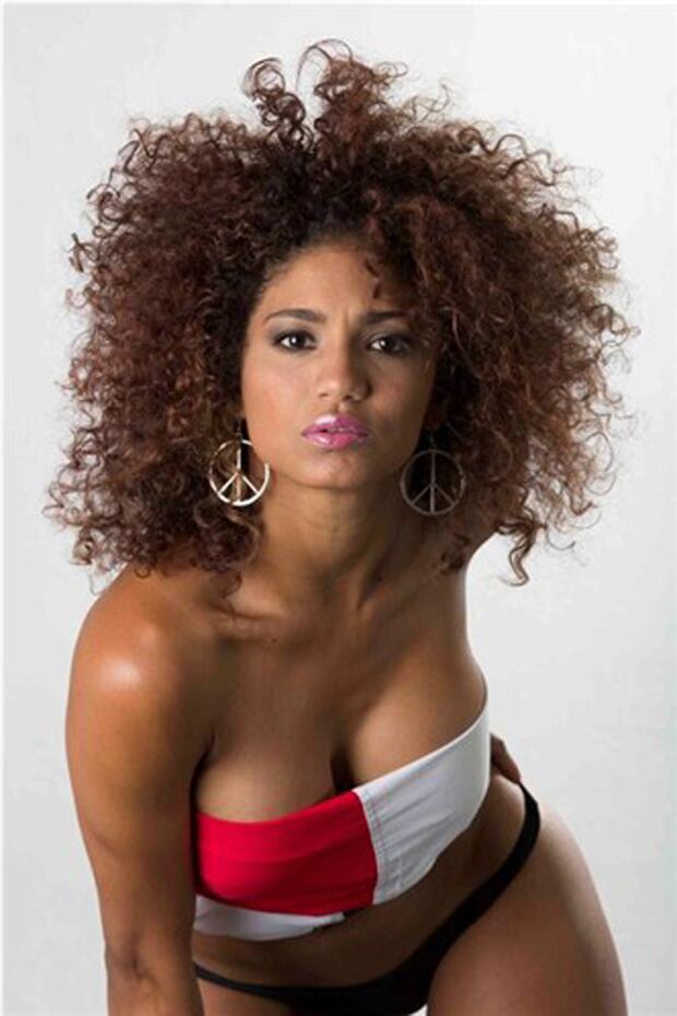 Kate Rodríguez, sexy con la bandera panameña. (Foto: archivo Web)