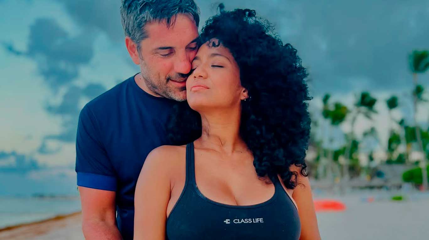 Kate Rodríguez y Max, el papá de su bebé por venir (Foto: Instagram @katepma)