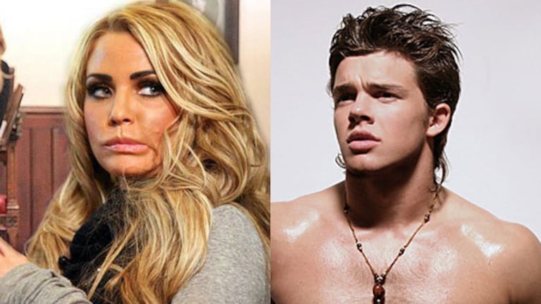 Katie Price, durísima con su ex novio, el argentino Leandro Penna (Foto: Web).