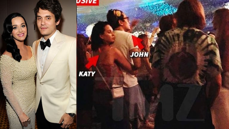 Katy Perry y John Mayer, nuevamente juntos (Fotos: TMZ y Web). 