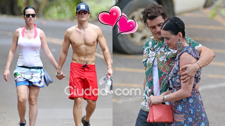 Katy Perry y Orlando Bloom confirmaron su romance: fotos de sus melosas vacaciones en Hawaii ¡y lomazo del galán! 