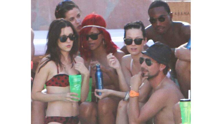 Katy Perry y Rihanna salieron de fiesta en Las Vegas