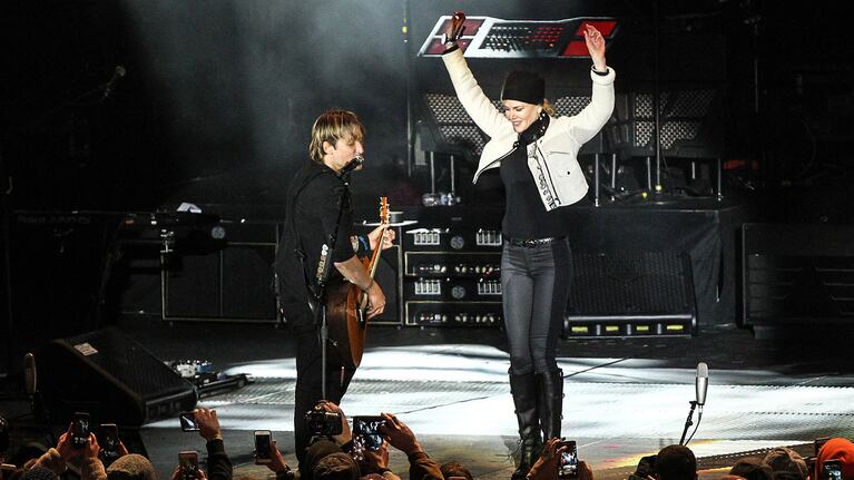 Keith Urban y Nicole Kidman despidieron el año viejo con un tributo especial