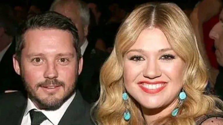 Kelly Clarkson y Brandon Blackstock (Foto: Instagram @kellyclarkson)