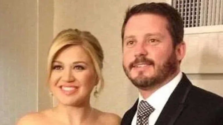 Kelly Clarkson y Brandon Blackstock (Foto: Instagram @kellyclarkson)
