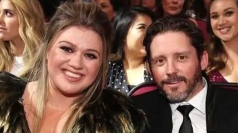Kelly Clarkson y Brandon Blackstock (Foto: Instagram @kellyclarkson)