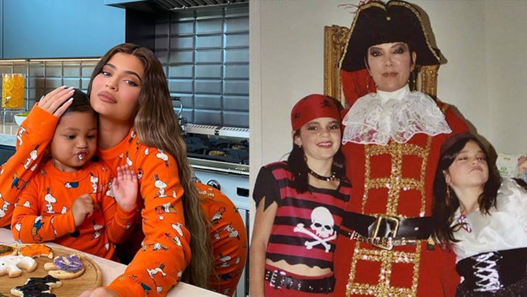 Kendall ya se está preparando para festejar Halloween en familia.