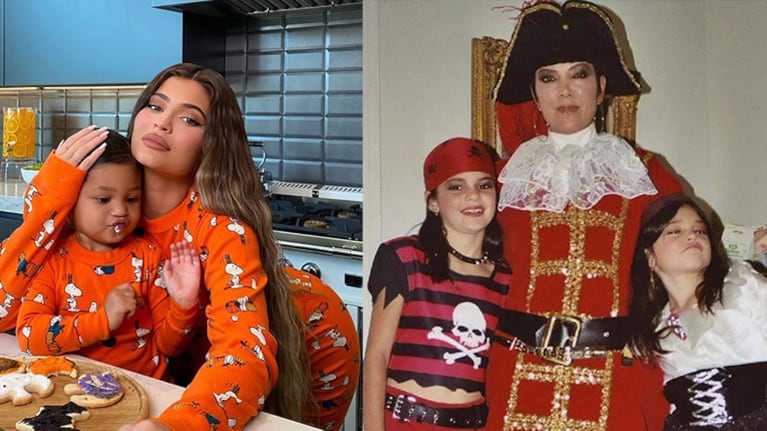 Kendall ya se está preparando para festejar Halloween en familia.