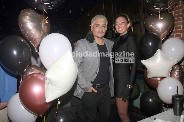 Kennys Palacios en el cumpleaños de Karina Jelinek (Foto: Movilpress).