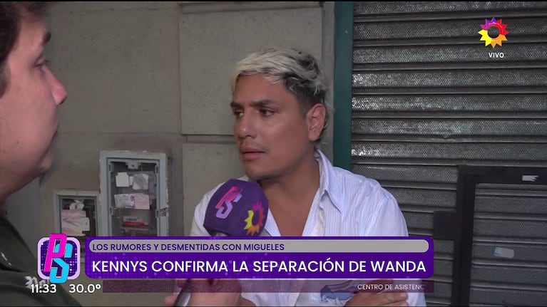 Kennys Palacios habló en Puro Show (Foto: captura de eltrece).