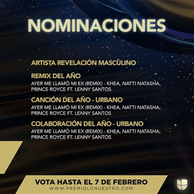 Khea es el artista argentino más nominado en Premio Lo Nuestro