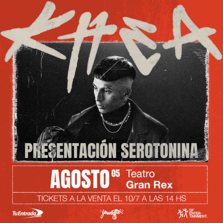 Khea presenta Serotonina en el Gran Rex: cuándo y cómo comprar las entradas