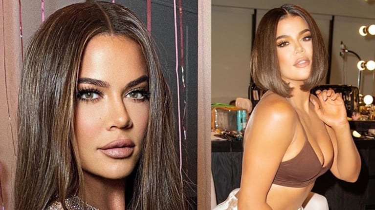 Khloé Kardashian se animó a un súper cambio de look: se tiñó y lució el corte que marca tendencia