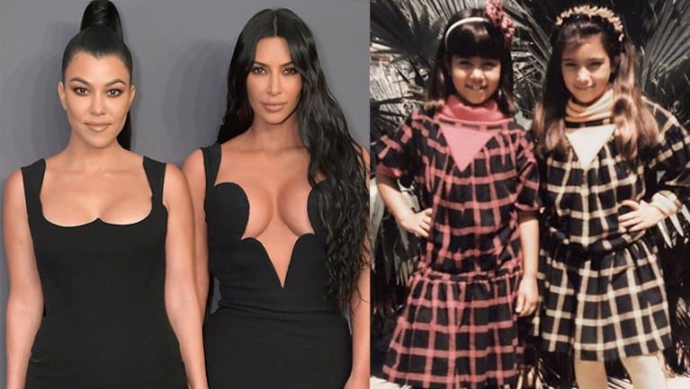 Kim demostró que con una de sus hermanas será "gemela por siempre".