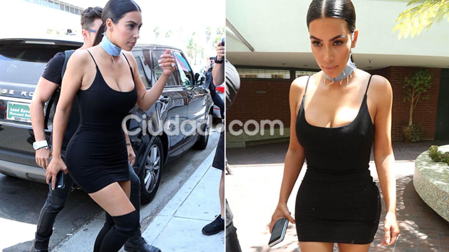 Kim Kardashian bajó 30 kilos y luce así de diosa. Fotos: Grosby Group.