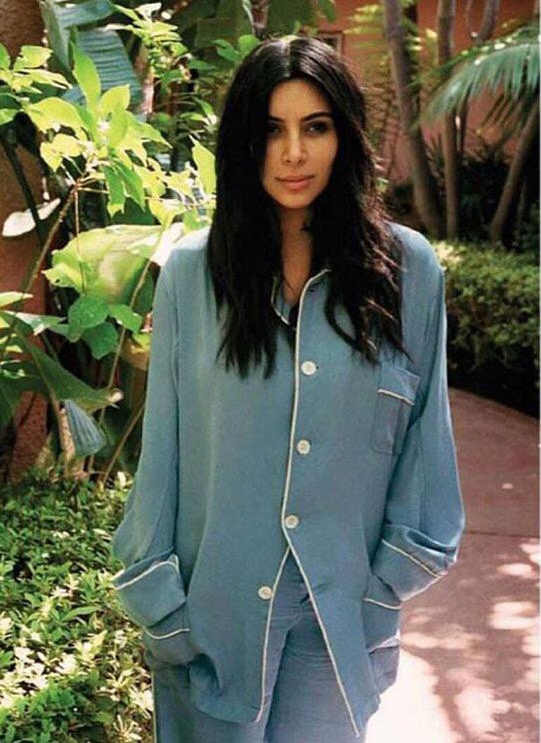 Kim Kardashian, diosa al natural en Vogue España (Fotos: Vogue España). 