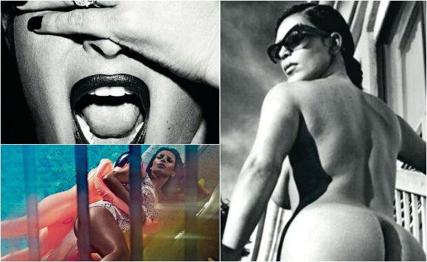 Kim Kardashian mostró toda su osadía para una revista británica. (Foto: Love Magazine)