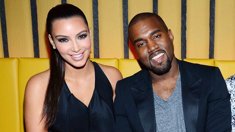 Kim Kardashian y Kanye West, “embarazados” de su segundo hijo. (Foto: Web)