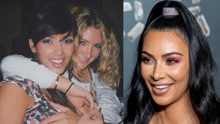 Kim mostró cómo lucía hace varios años atrás.