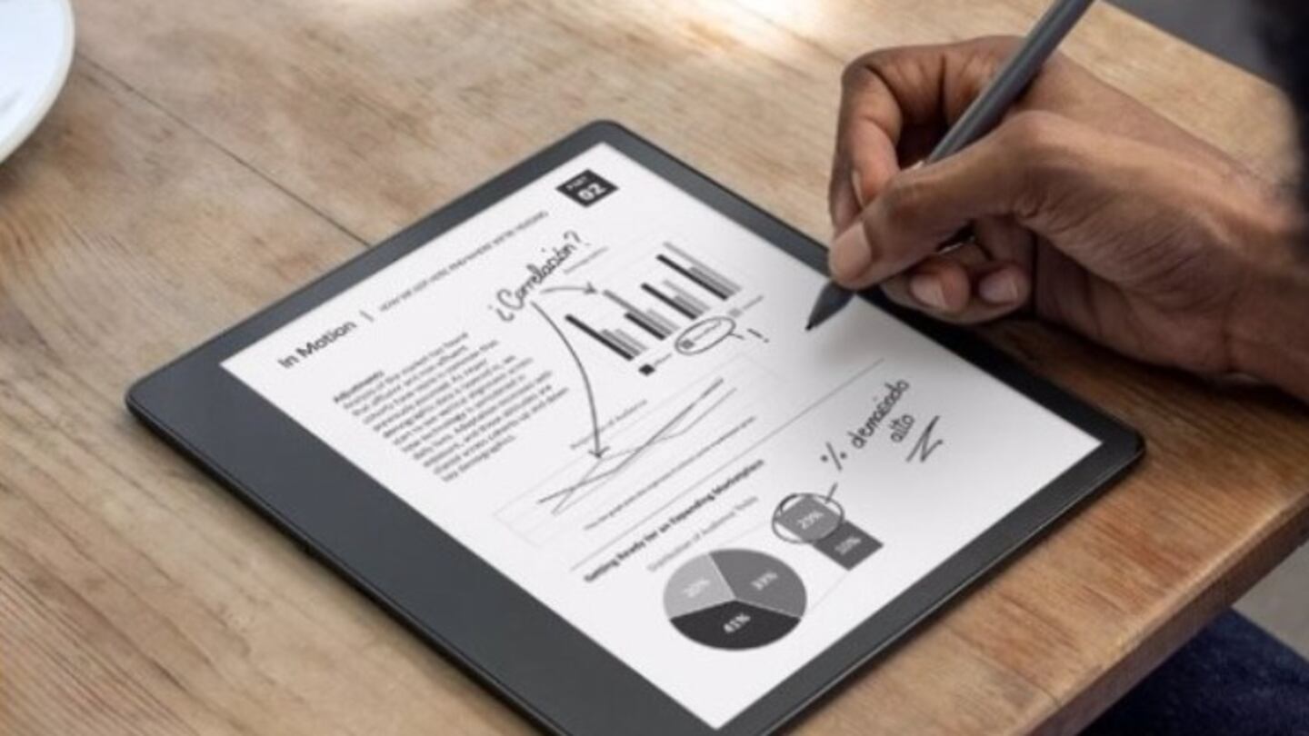 Kindle Scribe, el primer eReader de Amazon para leer y escribir