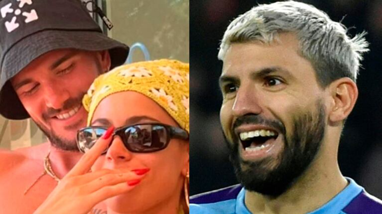 Kun Agüero chicaneó a Rodrigo de Paul por su noviazgo con Tini Stoessel.