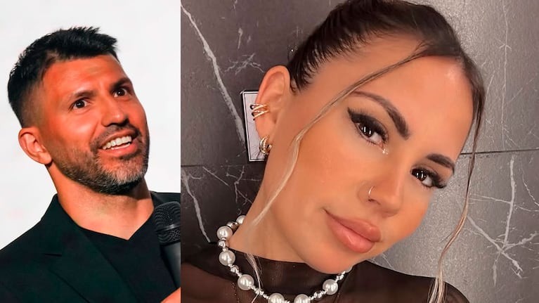 Kun Agüero y Ana de Biasi. (Foto: Instagram)