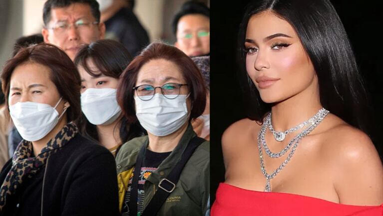 Kylie donó dinero y creó un producto para luchar contra la pandemia.