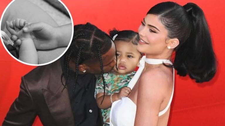 Kylie Jenner y Travis Scott tuvieron su segundo hijo: la foto que subieron a Instagram